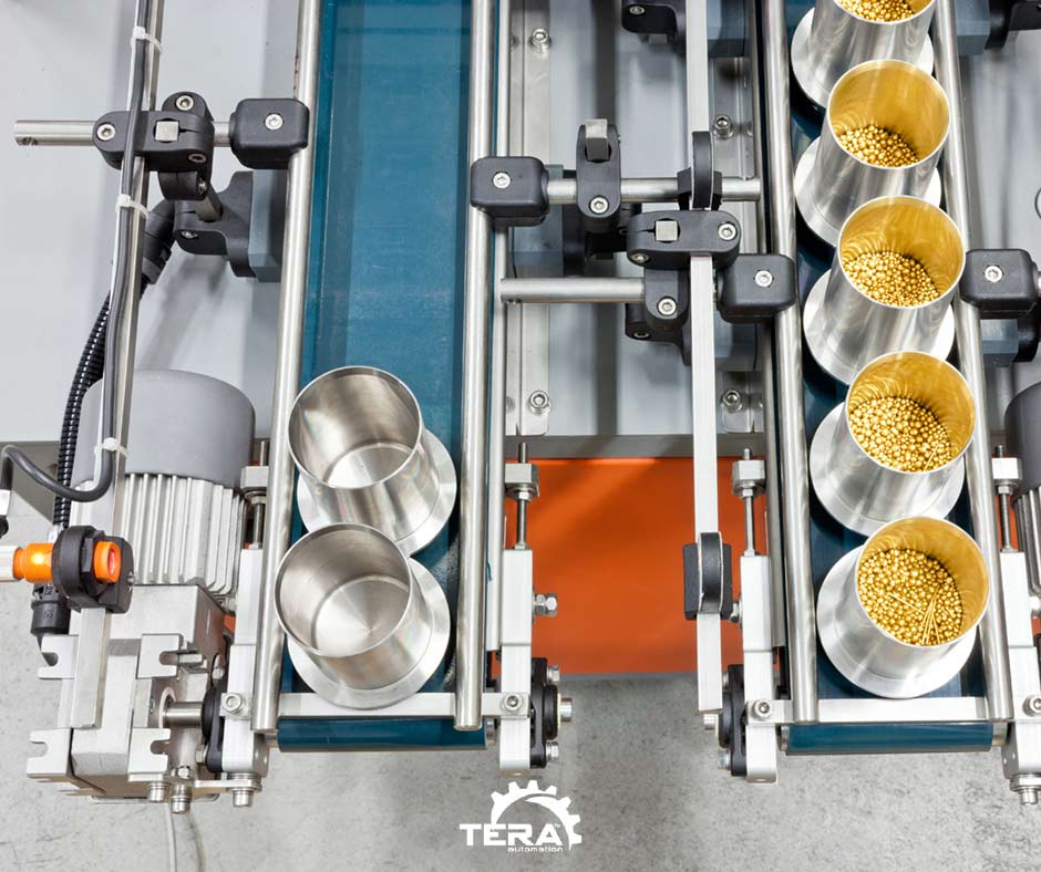 Automazione industriale per la pesatura di precisione