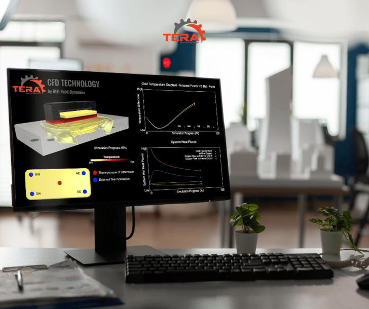Thermo fluid dynamic simulation and industrial design